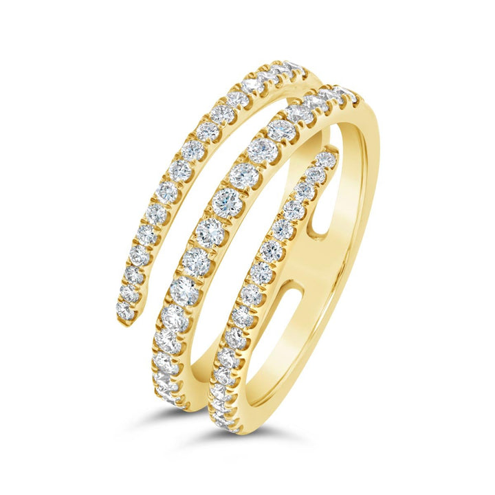 Open Triple Band Fashion Ring