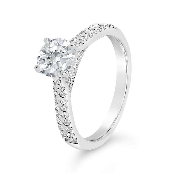 Classic Diamond Engagement Ring - The Diamond Guys