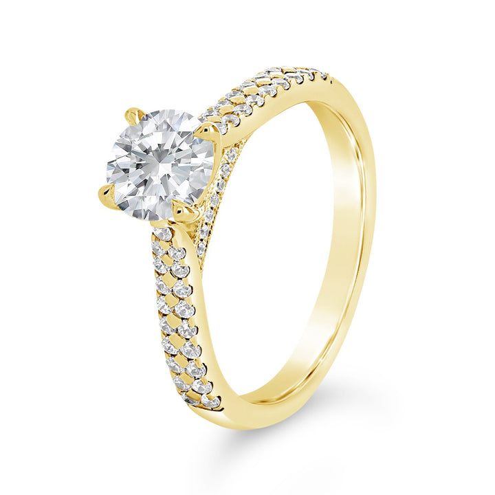 Classic Diamond Engagement Ring - The Diamond Guys