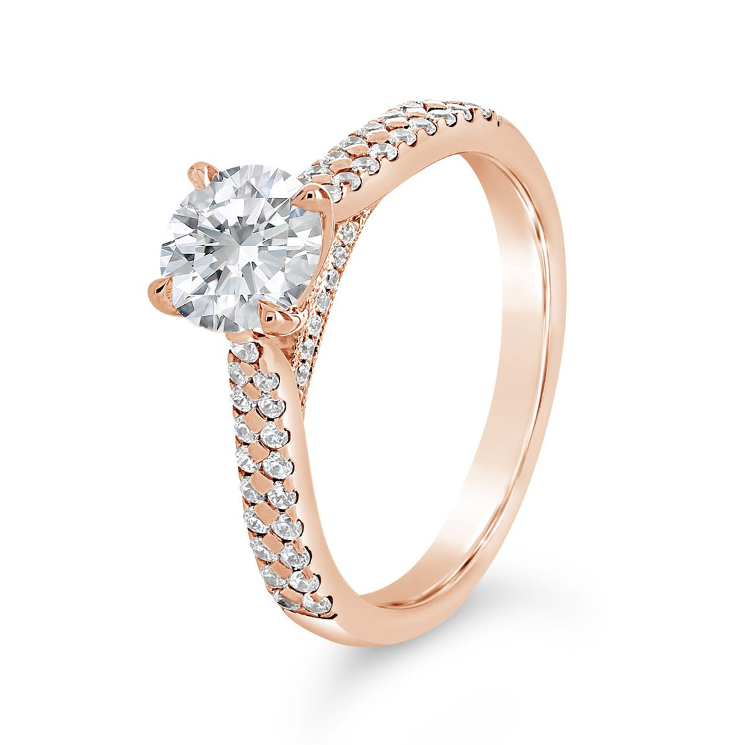 Classic Diamond Engagement Ring - The Diamond Guys