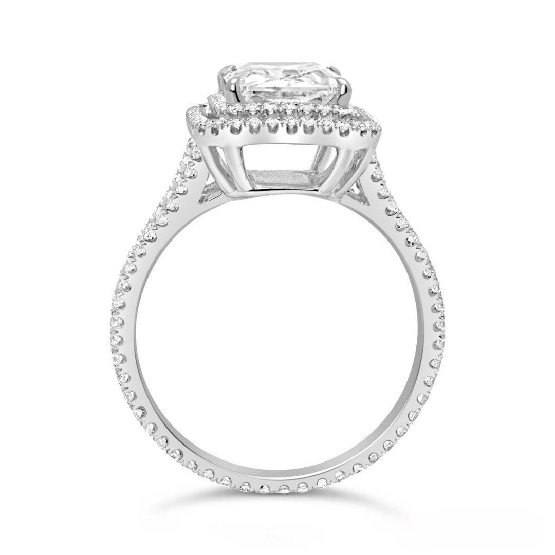 Diamond Halo Engagement Ring - The Diamond Guys