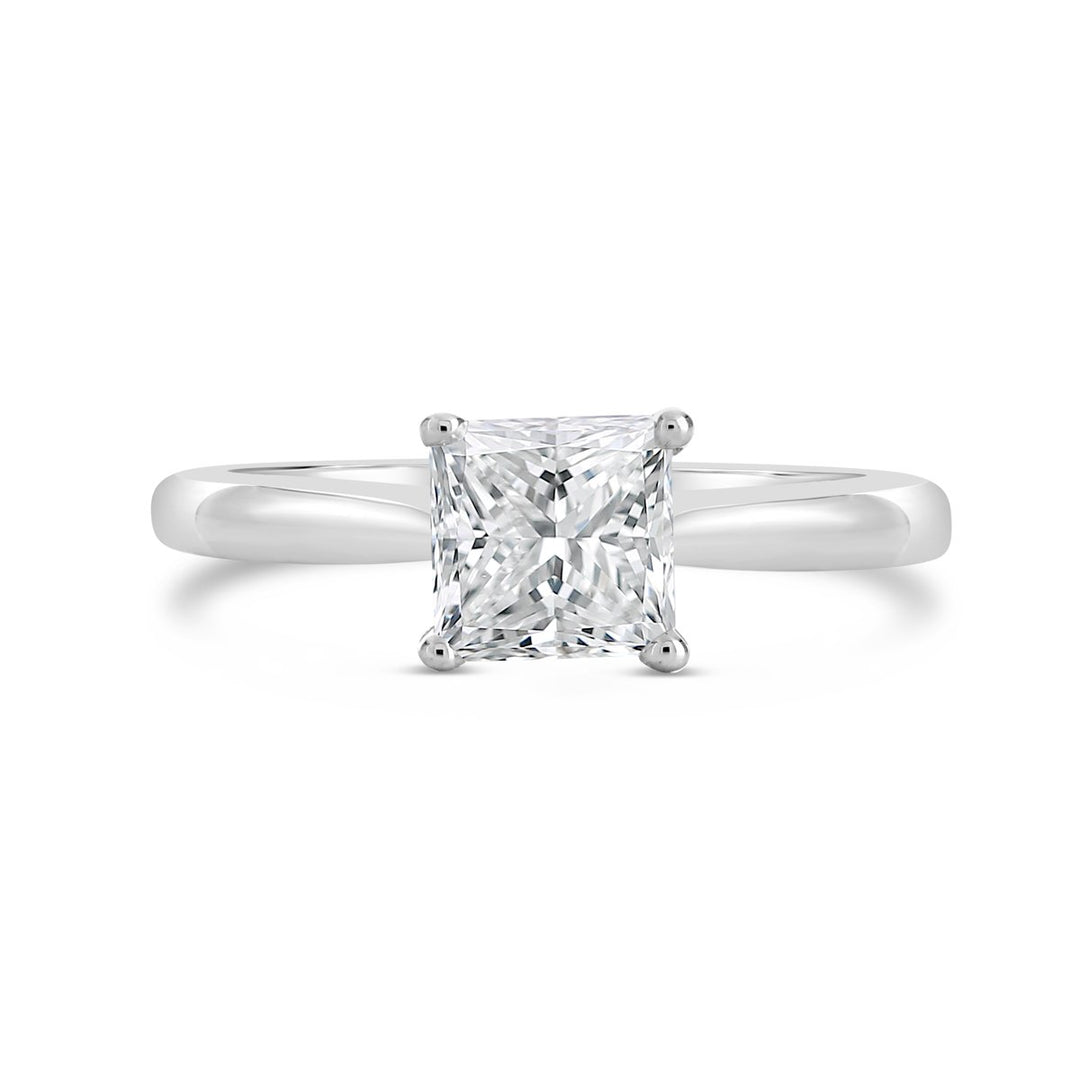 Classic Solitaire Diamond Engagement Ring - The Diamond Guys