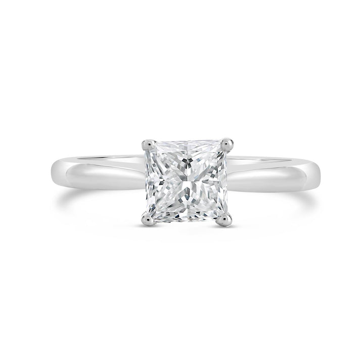 Classic Solitaire Diamond Engagement Ring - The Diamond Guys