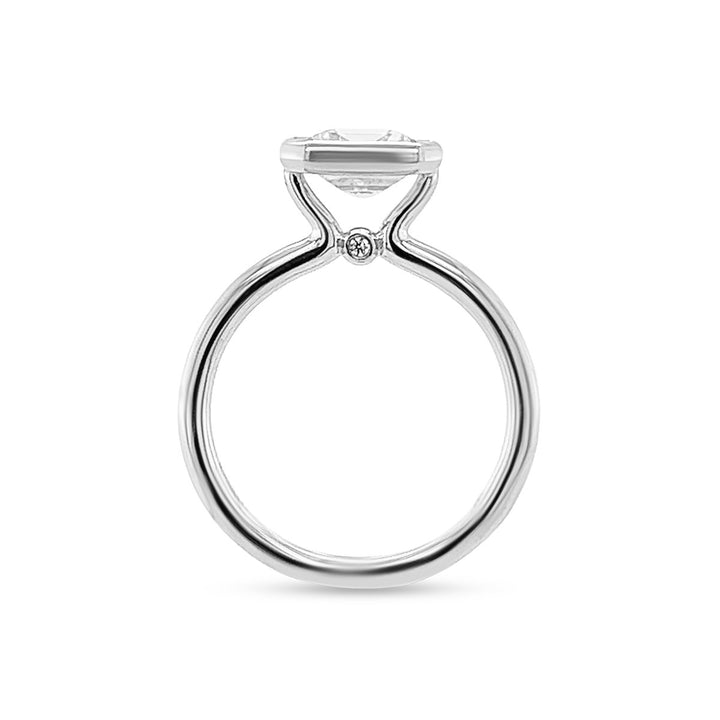 Timeless Bezel Set Solitaire Diamond Engagement Ring - The Diamond Guys