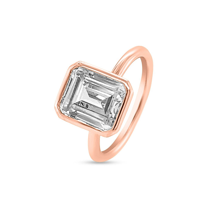 Timeless Bezel Set Solitaire Diamond Engagement Ring