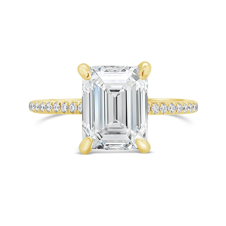 Pave Diamond Engagement Ring - YJA8041R