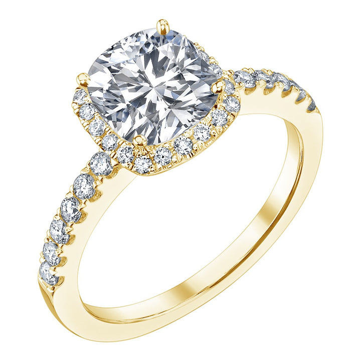 Diamond Engagement Ring Setting - The Diamond Guys