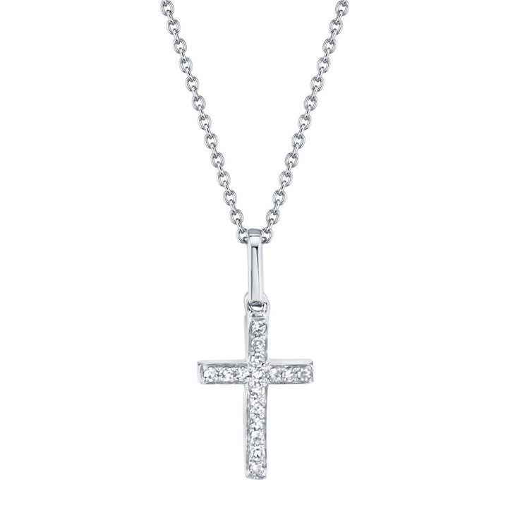 Shy Creation Diamond Cross Necklace - The Diamond Guys