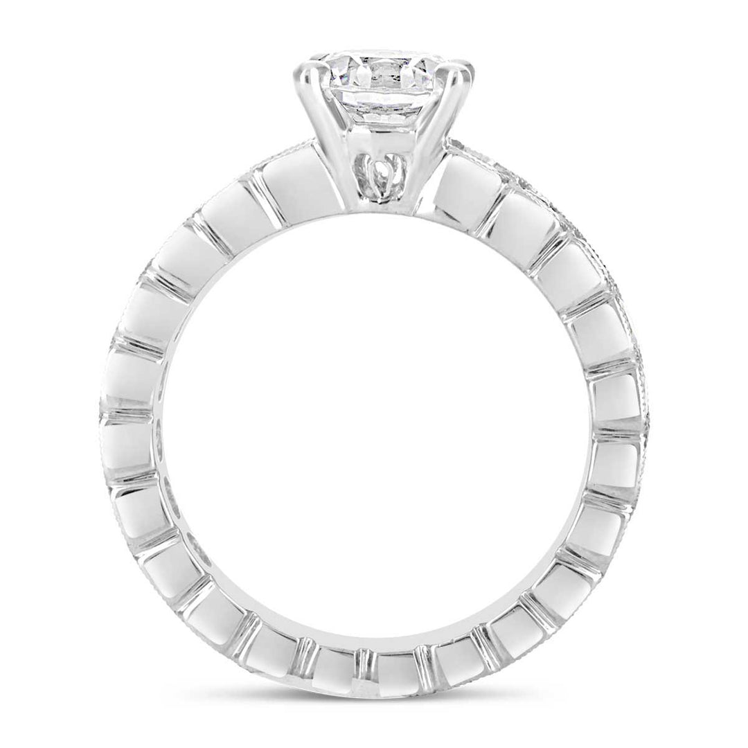Vintage Inspired Diamond Engagement Ring - The Diamond Guys
