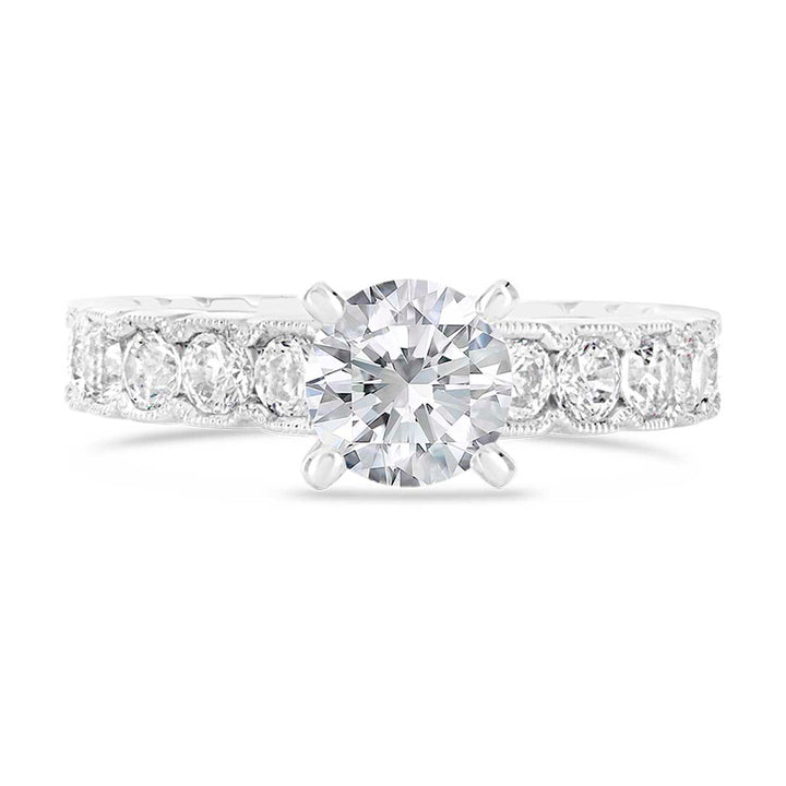 Vintage Inspired Diamond Engagement Ring - The Diamond Guys
