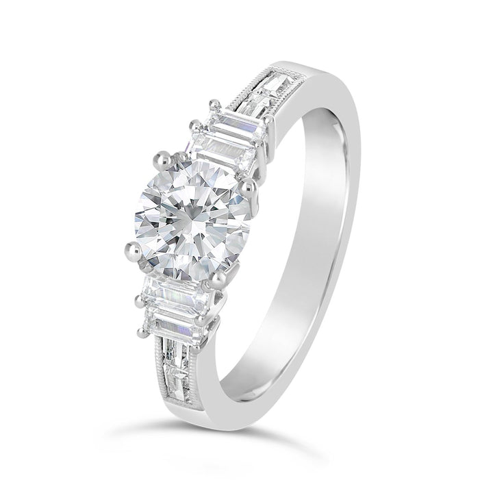 Classic Diamond Engagement Ring - The Diamond Guys