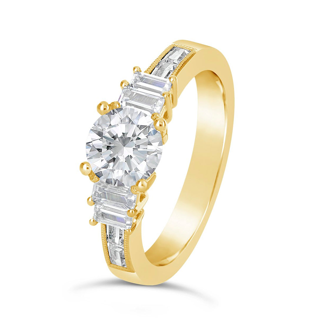 Classic Diamond Engagement Ring - The Diamond Guys