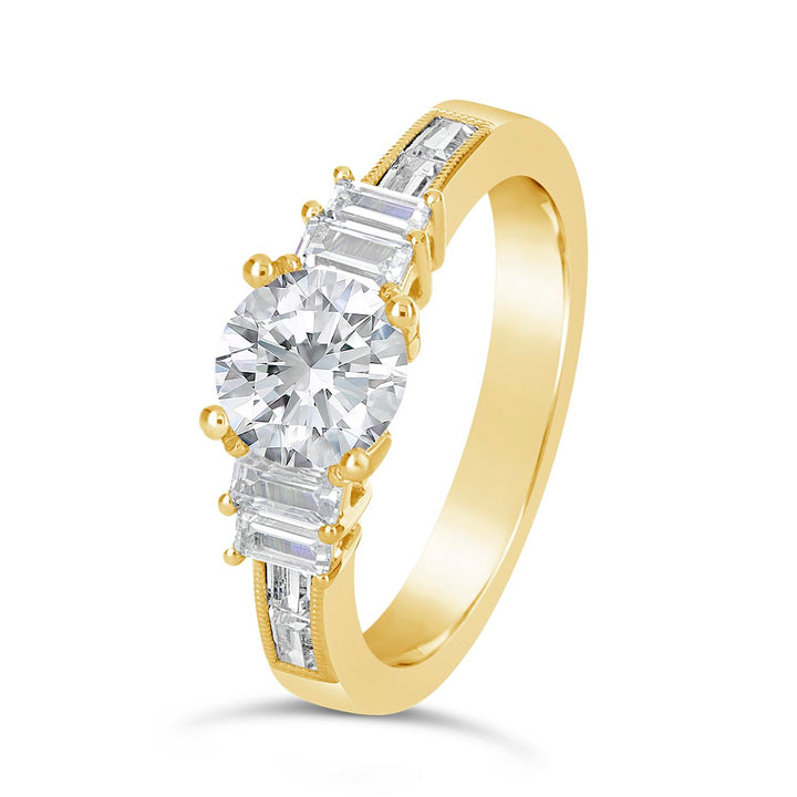 Classic Diamond Engagement Ring - The Diamond Guys