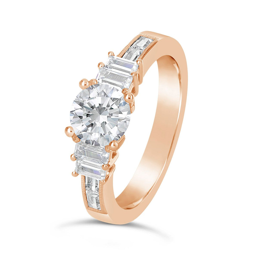 Classic Diamond Engagement Ring - The Diamond Guys