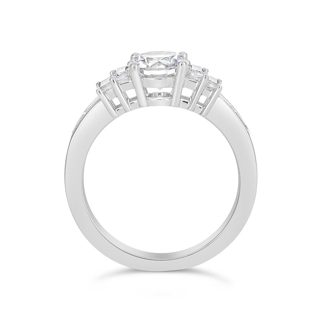 Classic Diamond Engagement Ring - The Diamond Guys