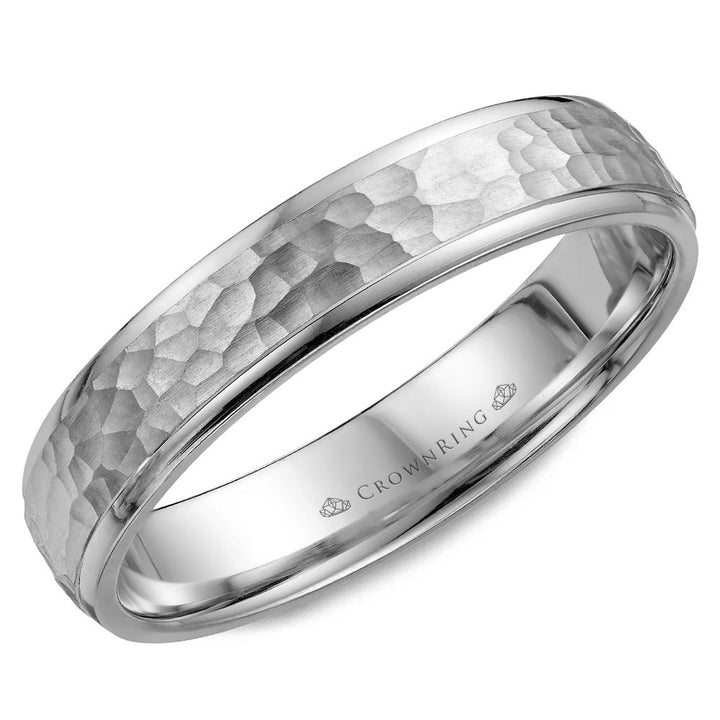 Men's Modern Wedding Band - WB-7930 - The Diamond Guys
