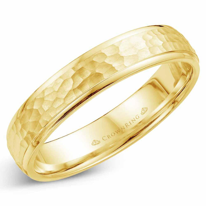 Men's Modern Wedding Band - WB-7930 - The Diamond Guys