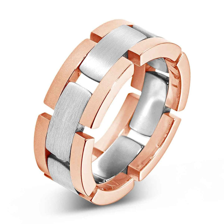 Men's Flexible Wedding Band - 2494 - The Diamond Guys