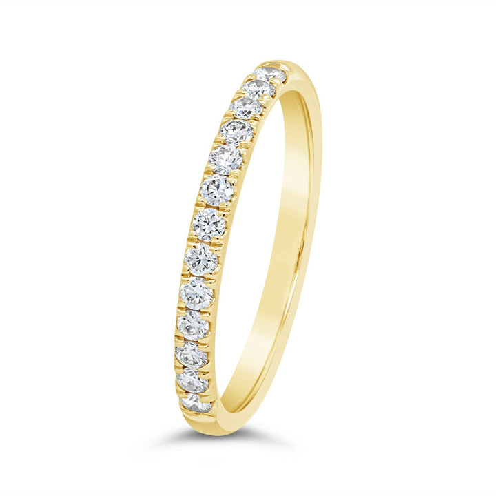 Half  Way Set Diamond Band - MR99002