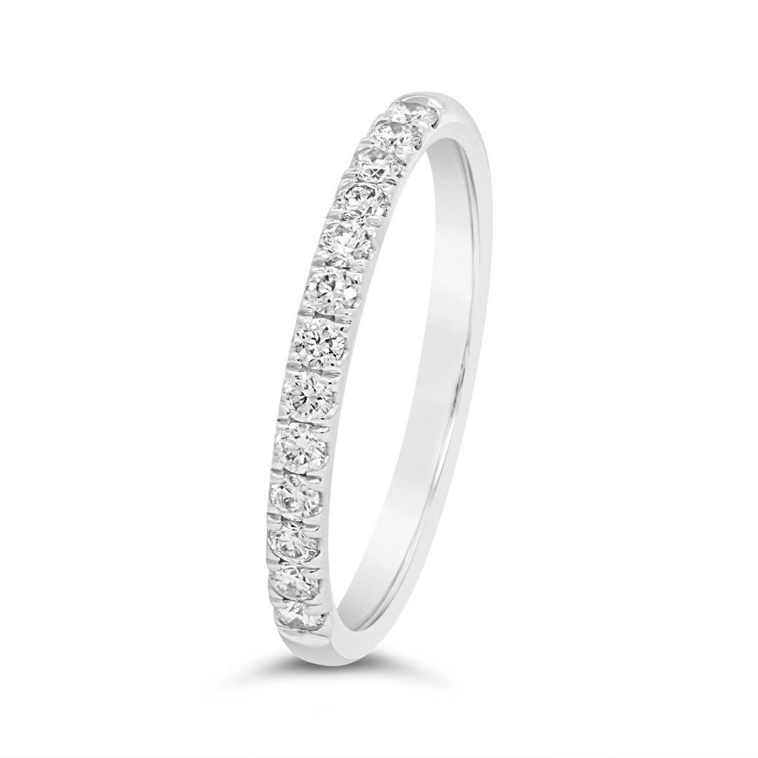 Half  Way Set Diamond Band - MR99002