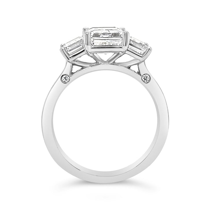 Three Stone Diamond Engagement Ring - The Diamond Guys