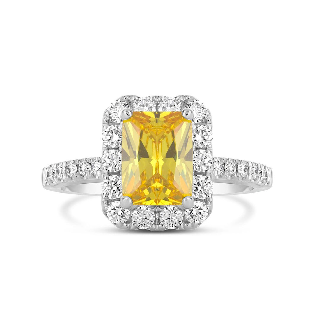 Diamond Halo Engagement Ring - The Diamond Guys
