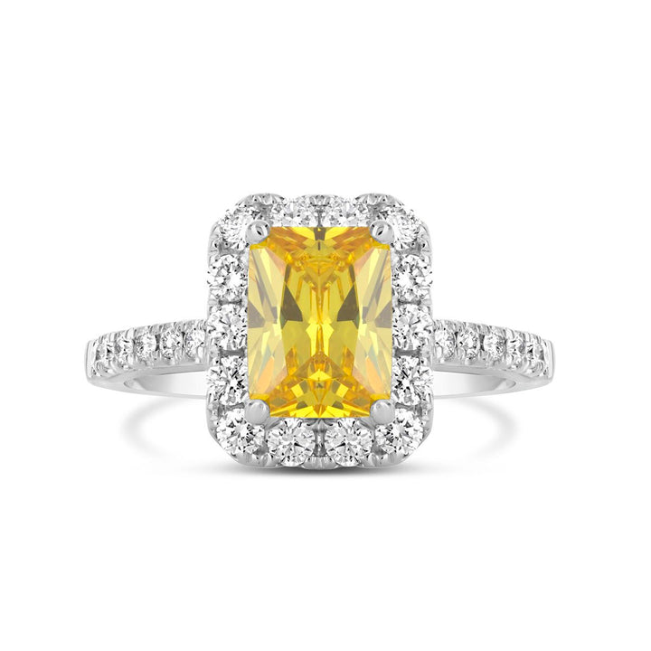 Diamond Halo Engagement Ring - The Diamond Guys