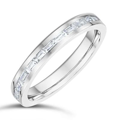 Ladies Diamond Wedding Band - 763A - The Diamond Guys