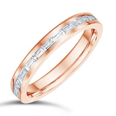 Ladies Diamond Wedding Band - 763A - The Diamond Guys