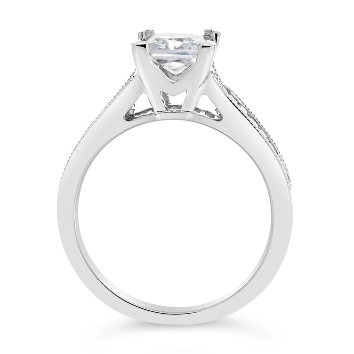 Baguette Diamond Engagement Ring - ACB059
