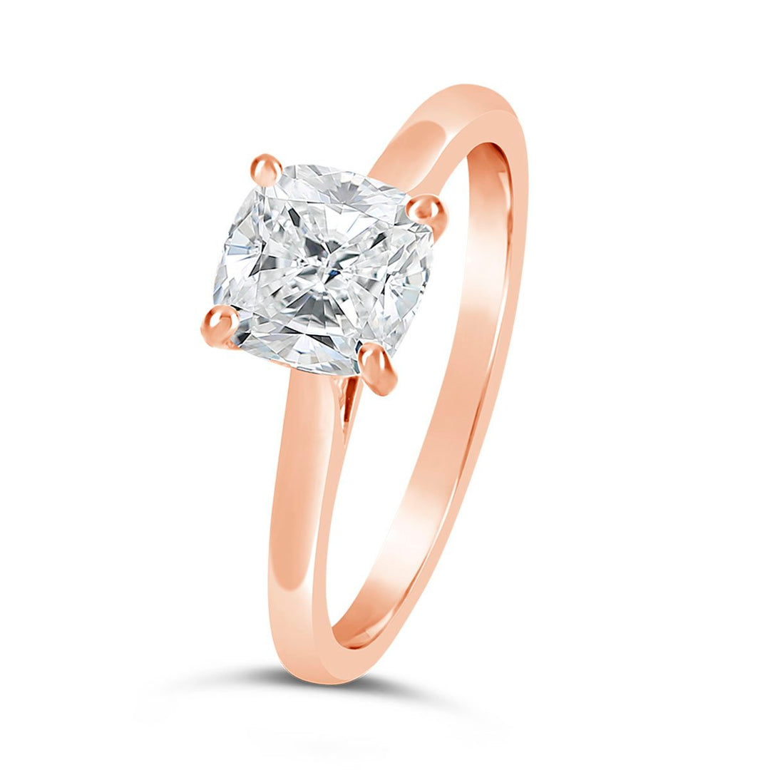 Classic Solitaire Engagement Ring - The Diamond Guys