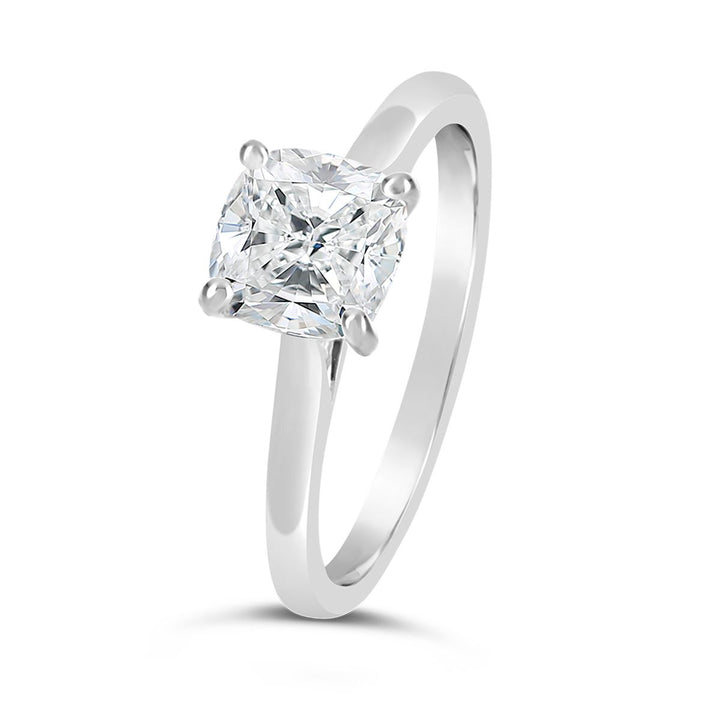Classic Solitaire Engagement Ring - The Diamond Guys