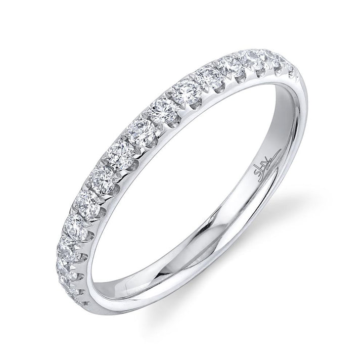 Shy Creation 1/2 Way Set Diamond Band - The Diamond Guys