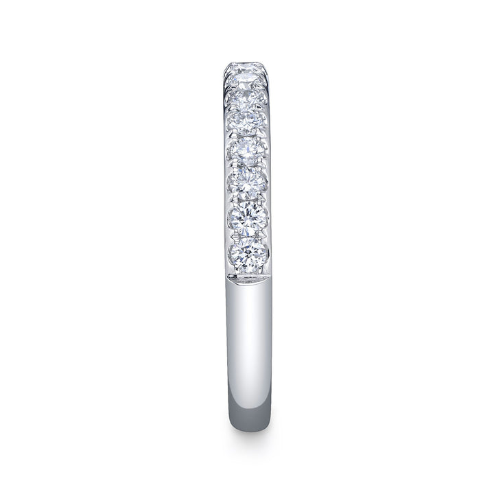 Shy Creation 1/2 Way Set Diamond Band - The Diamond Guys