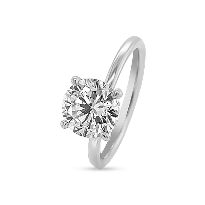 Solitaire Claw Prongs Engagement Ring - The Diamond Guys