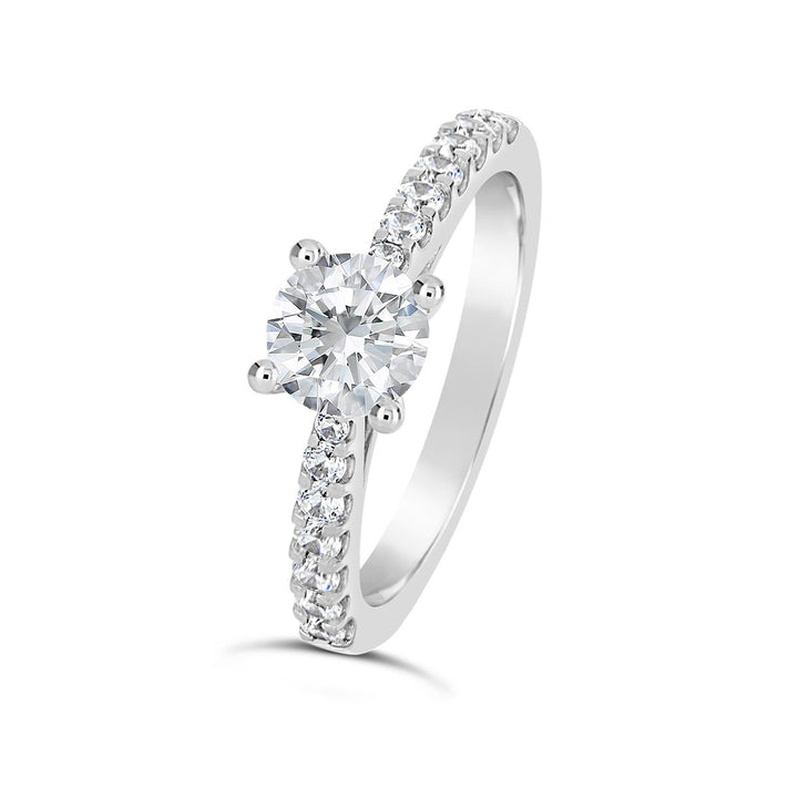 Classic Diamond Engagement Ring - The Diamond Guys