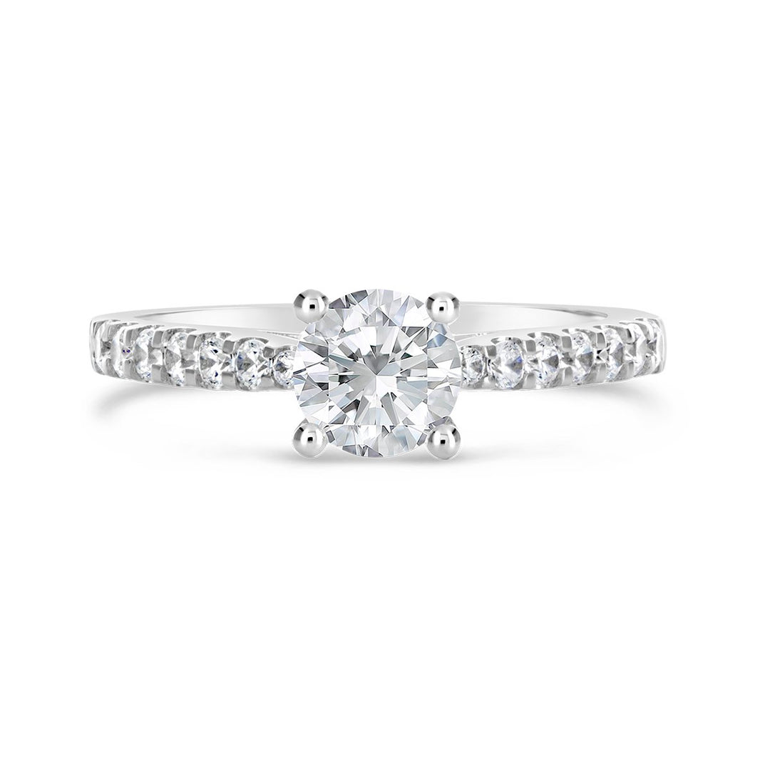 Classic Diamond Engagement Ring - The Diamond Guys