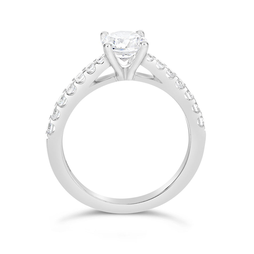 Classic Diamond Engagement Ring - The Diamond Guys