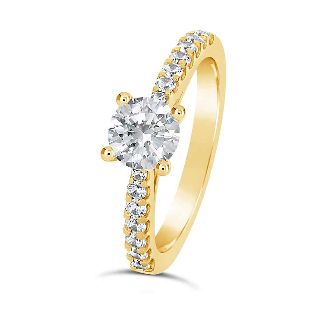 Classic Diamond Engagement Ring - The Diamond Guys