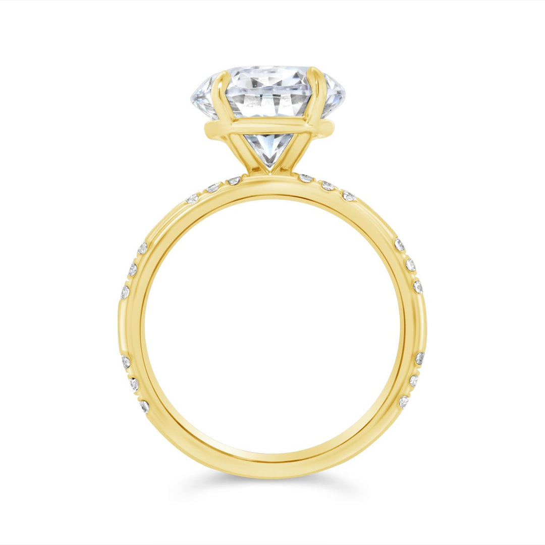 Spaced Out Diamond Engagement Ring - YJC4191R