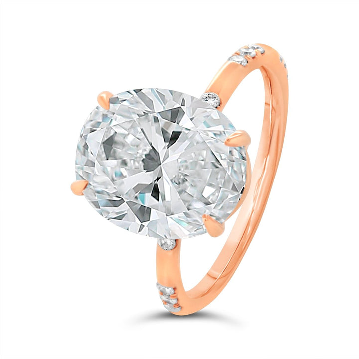 Spaced Out Diamond Engagement Ring - YJC4191R