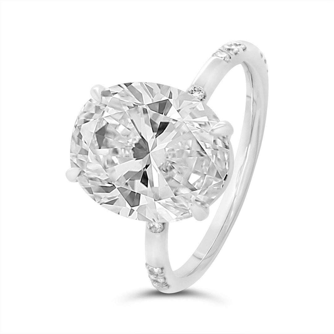 Spaced Out Diamond Engagement Ring - YJC4191R