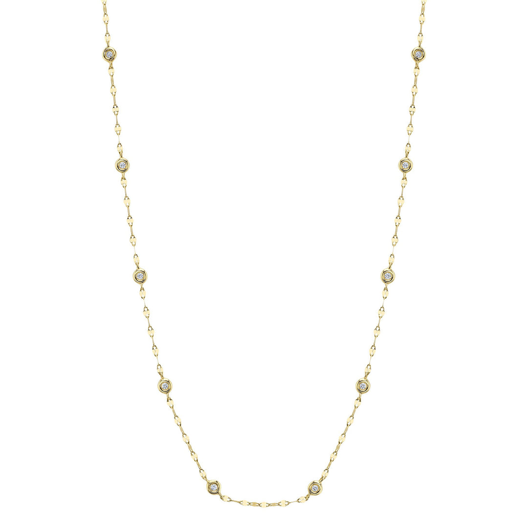 Shy Creation Diamonds by the Yard Sparkle Chain Necklace - The Diamond Guys