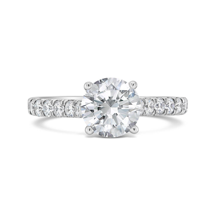 Pave Diamond Engagement Ring - ER7014W83J