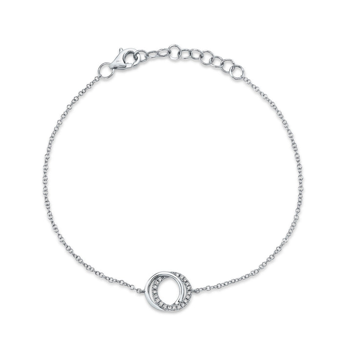 Shy Creation Diamon Love Knot Bracelet - The Diamond Guys