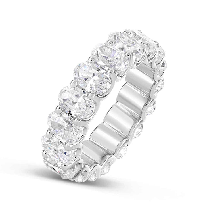 Oval Diamond Eternity Band - YJA8329RAD - The Diamond Guys