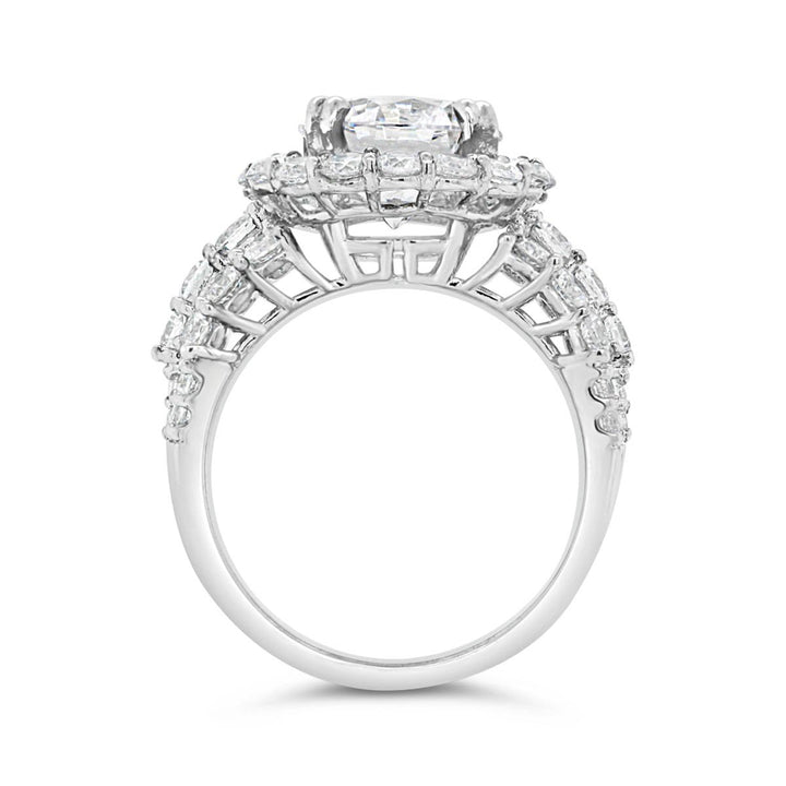 Halo Diamond Engagement Ring - GSR10806