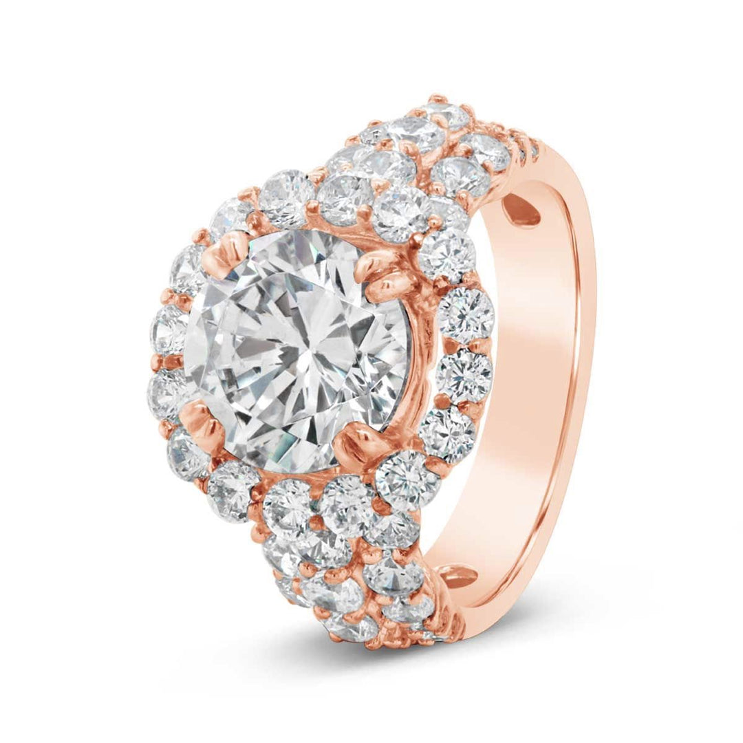 Halo Diamond Engagement Ring - GSR10806
