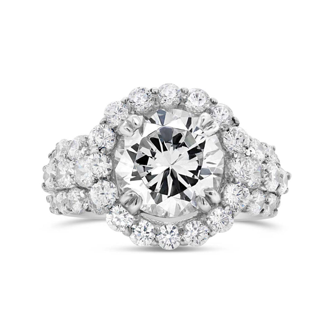 Halo Diamond Engagement Ring - GSR10806