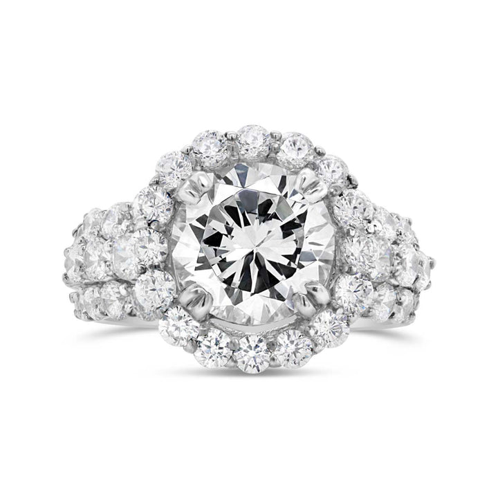 Halo Diamond Engagement Ring - GSR10806
